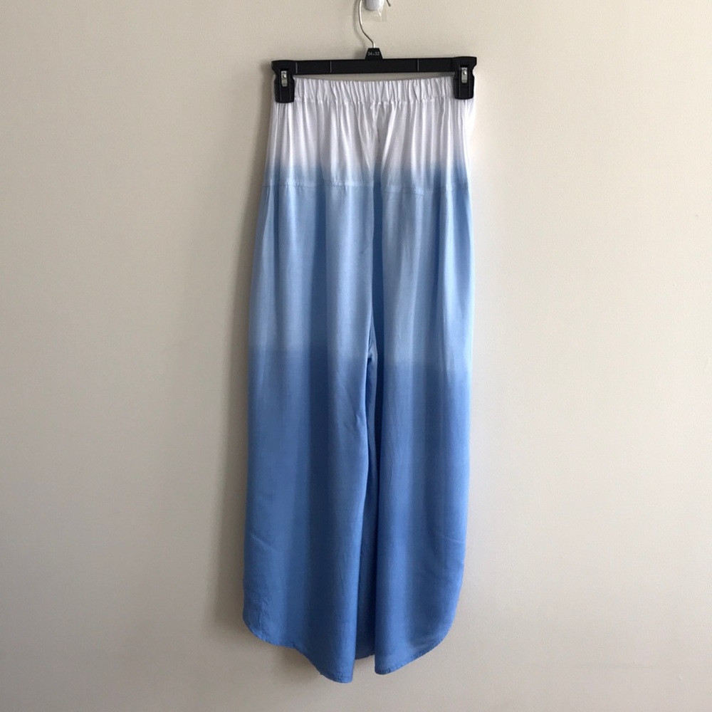 NWT❗️Split leg Hand-Painted Tie Die Beach Pants - Picture 2 of 3